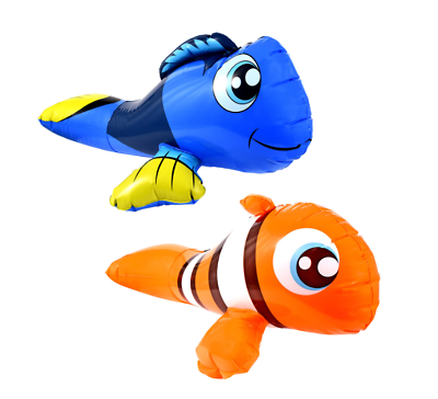 Inflatable fish pool toy deals
