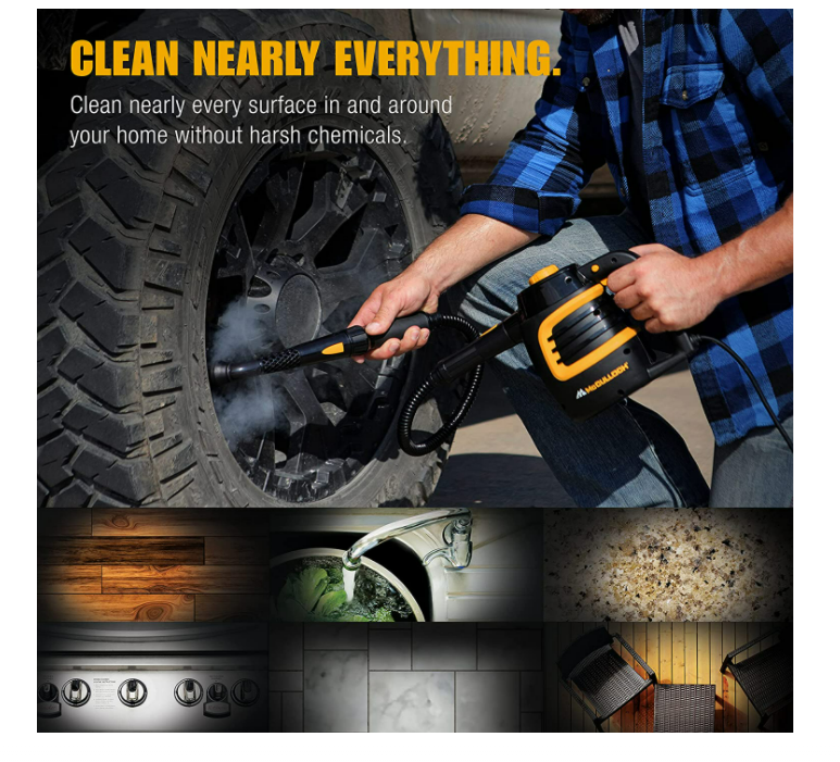 Upholstery Steam Cleaner Machine Vapor Small Carpet Cleaning Engine Microwave