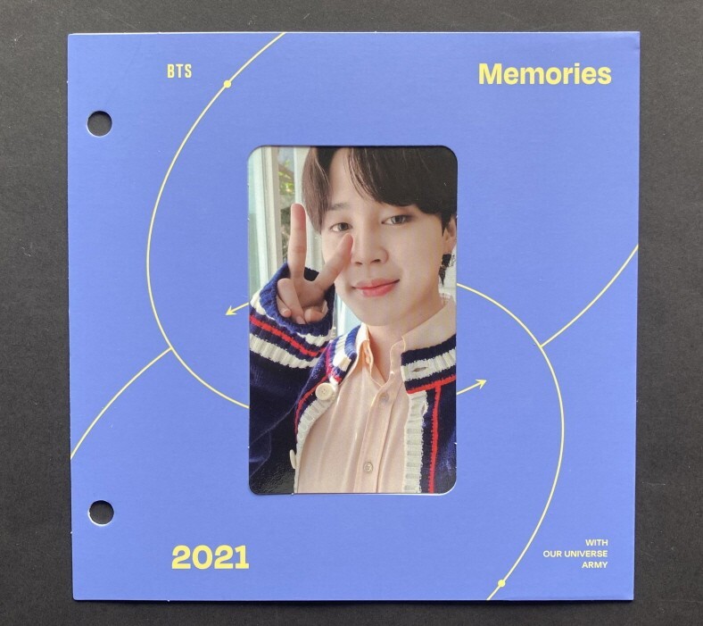 BTS Memories 2019 トレカ ジミン BTS MEMORIES 2019 Blu-Ray JIMIN