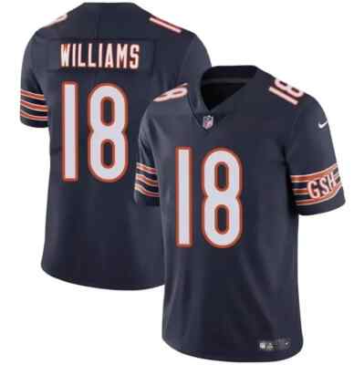 Caleb Williams YOUTH Stitched Jersey Navy