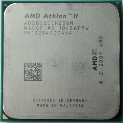 AMD Athlon II X2 260 3.2GHz Socket AM2+/AM3 Desktop CPU Processor ADXB260CK23GM