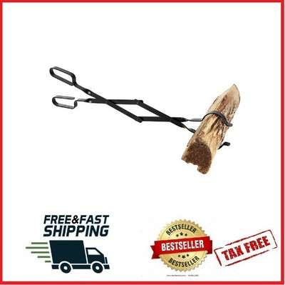 Stove Fireplace Accessories Campfire Tongs Log Grabber Tongs