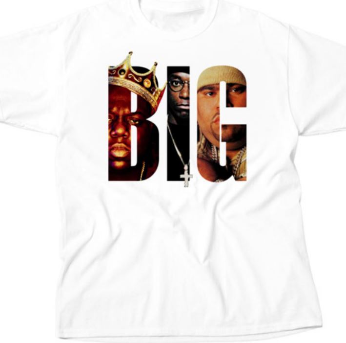 Big Pun Big L Notorious BIG Hip Hop Black Unisex Size S M L