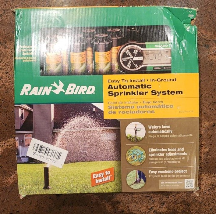 Rain Bird 32ETI Underground Irrigation Automatic Sprinkler System Kit