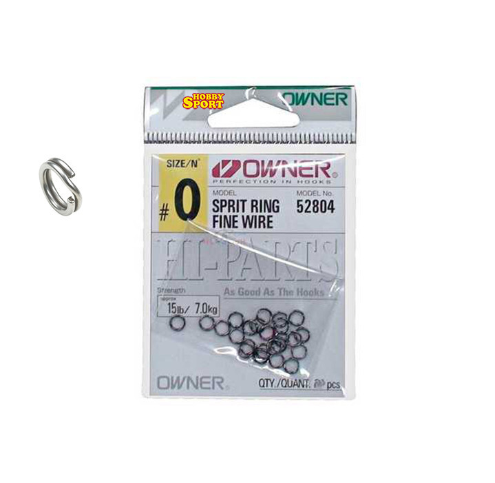 SPLIT RING FINE WIRE 52804 OWNER N 0  TROUT AREA   15 LB 7 KG  BUSTA 24 PZ