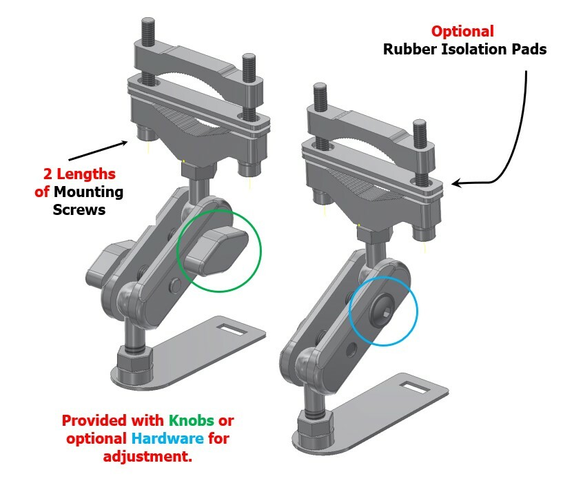 ESCORT MAX  360 Alloy Radar Mirror Mount Attachment for Radar Detectors (EMAX-C)