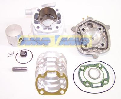 318460 KIT CILINDRO MALOSSI APRILIA YAMAHA Gruppo Termico Alluminio Ø47,6 sp12