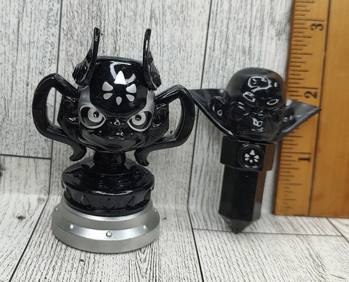 Lot of 2 Skylanders Trap Team Kaos Trap Dark Chaos Crystal & Trophy Traptanium