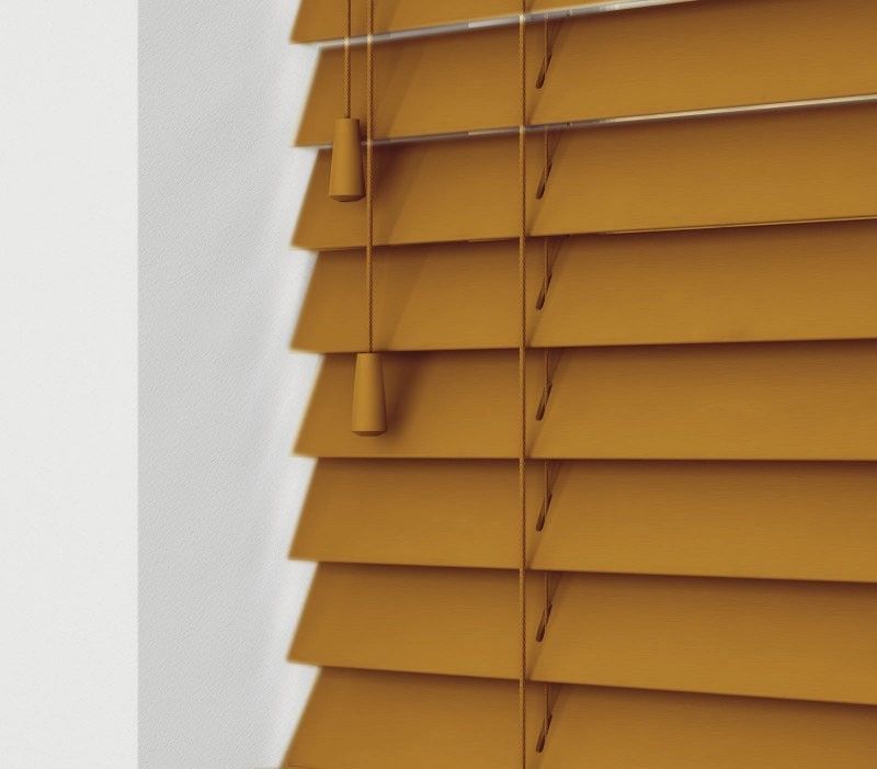 Tenda Veneziana Da Interno Casa Sole Effetto Legno Colore Teak 100x160cm idea