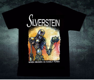 Silverstein When Broken Is Easily Fixed Post Hardcore Band T-Shirt Gift For Fans