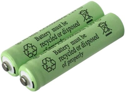 2-Pack ADH300 Replacement Battery Pack for Artiste Wireless Headphones