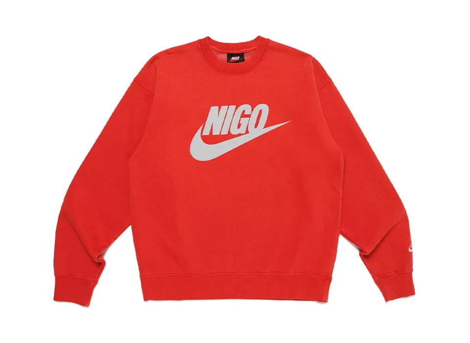 NIGO x Nike AS NRG Crew Fleece （OGIN） NIGO x Nike NRG Crew Fleece HM-FW24-008 NIKE Unisex Made in