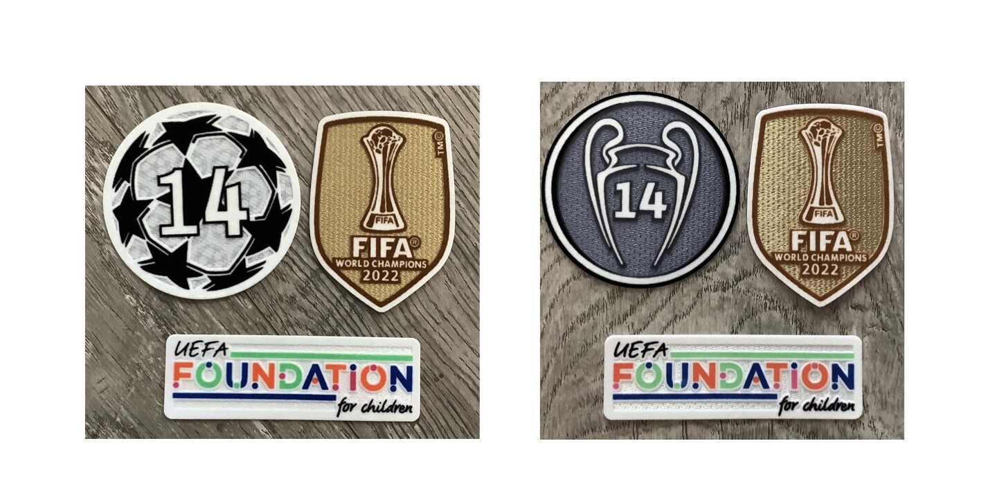 記念グッズ LIGA AT.MADRID vs MADRID 2021/22 UEFA Champions League Real Madrid Gold Trophy 14+