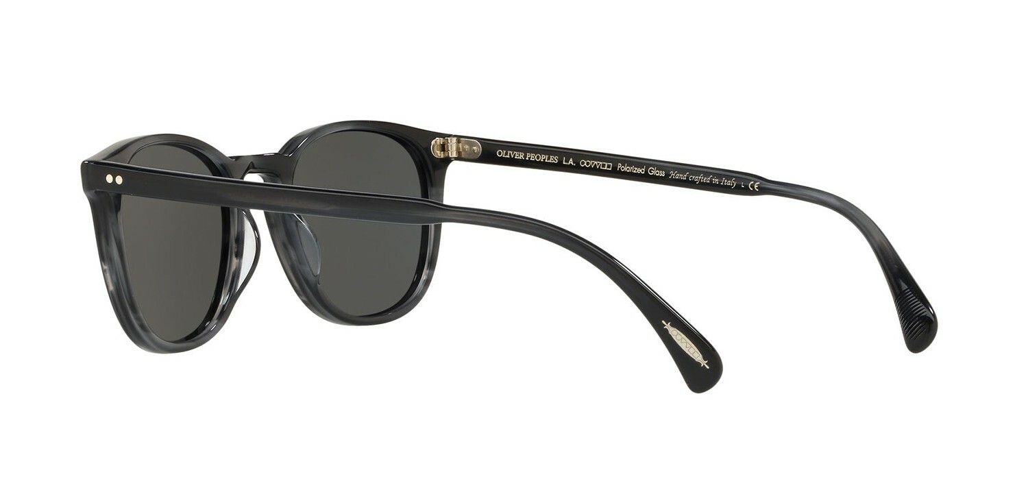 Pre-owned Oliver Peoples N.05 Sun Ov 5547su Black/midnight Express (1731/p2) Sunglasses In Gray