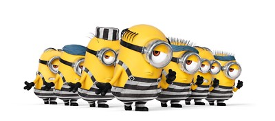 DESPICABLE ME MOVIE POSTER ,minecraft,fort nite,counter strike