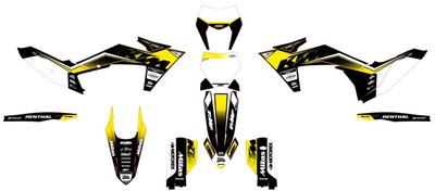 Graphic Decal kit For 24/25 KTM EXC-EXCF-XCW-XCWF and  2023-2024 XC-SX/XCF-SXF