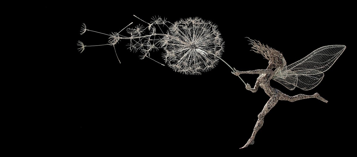 FantasyWire Video 8: Wire Technique Wire art sculpture, Wire sculpture, Wire art