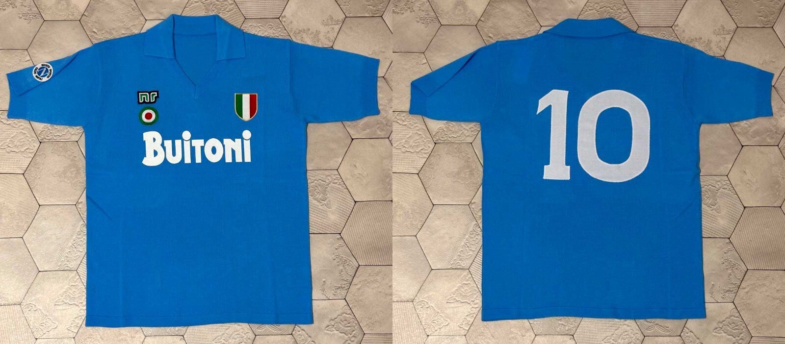 MINT Maradona 10 SSC Napoli 1987 88 Reissue Maglia Shirt