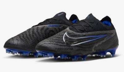 Nike Phantom GX Elite Black/Hyper Royal Soccer Cleats DC9968-040 US Men Size 11