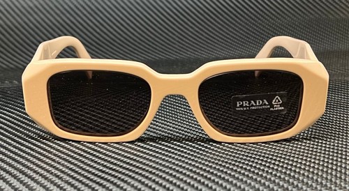 Pre-owned Prada Pr 17ws Vyj6x1 Pink Brown Women's 49 Mm Sunglasses