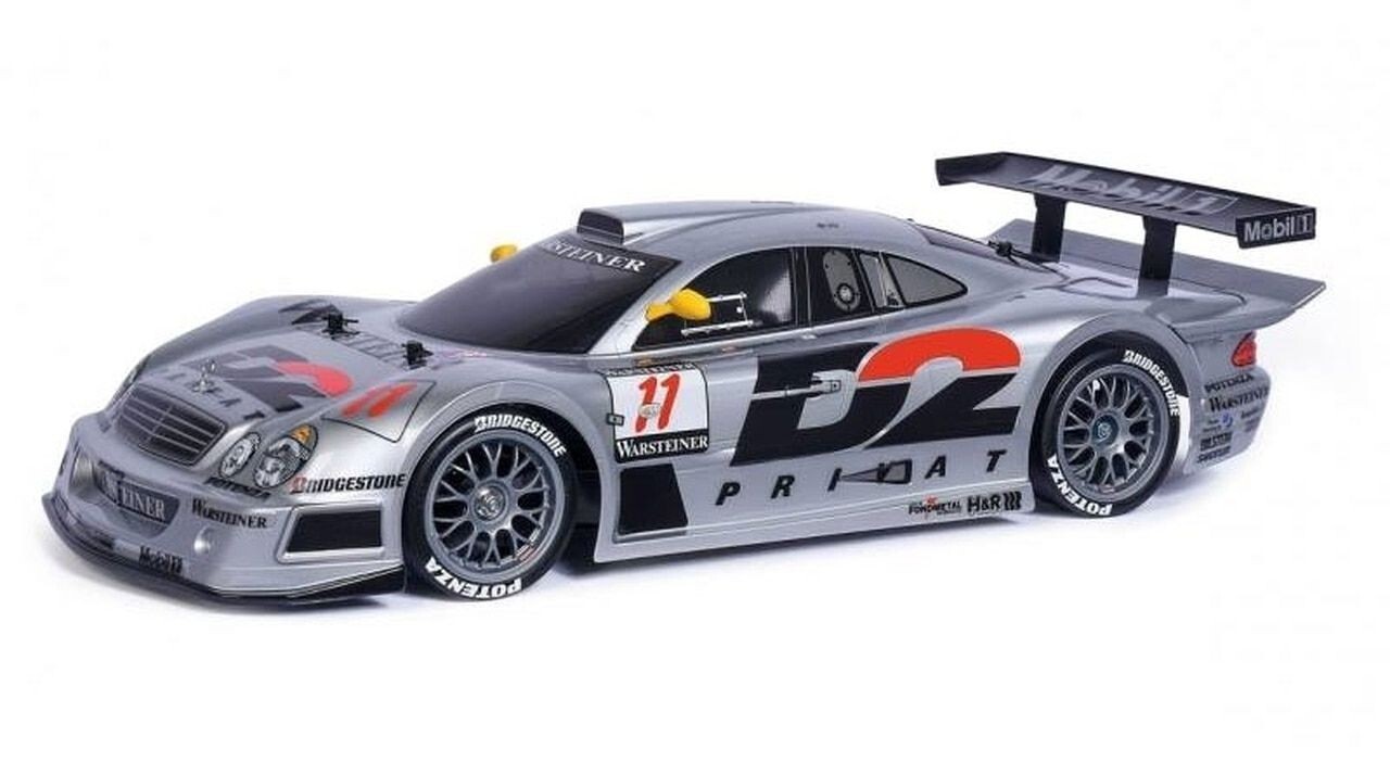 Mercedes CLK-GTR 1/14スケール RCカー Mercedes CLK-GTR 1/14 Newcon Headlight/Tailight &Turbo Speed