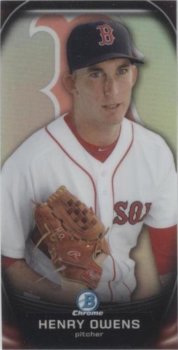 2015 Bowman Chrome - Henry Owens #PP-24