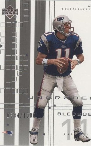 2000 UD Graded Drew Bledsoe #47