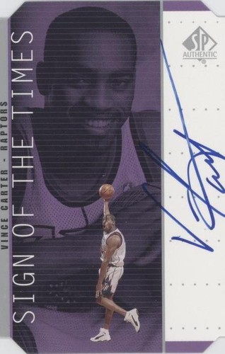 1998-99 SP Authentic - Vince Carter #VC