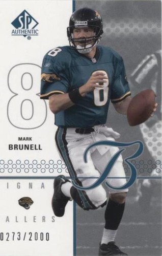 2002 SP Authentic Mark Brunell #105