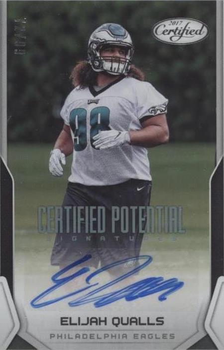 2017 Panini Certified Elijah Qualls #CPS-EQ