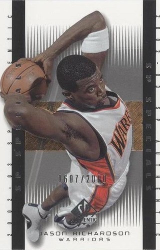 2002-03 SP Authentic - Jason Richardson #139