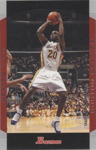2004-05 Bowman Draft Picks & Prospects - Gary Payton #10
