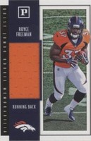 2018 Panini Royce Freeman #QJ-RF