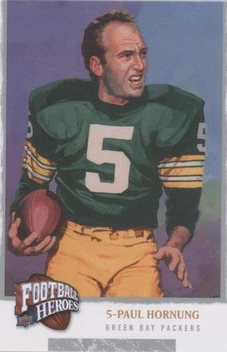 2008 Upper Deck Football Heroes Paul Hornung #222