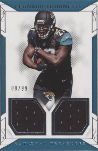 2017 Panini National Treasures Leonard Fournette #2
