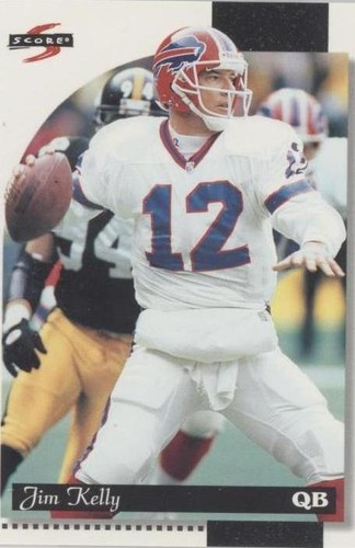 1996 Score Jim Kelly #37