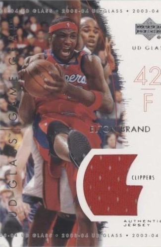2003-04 UD Glass - Elton Brand #GG-EB