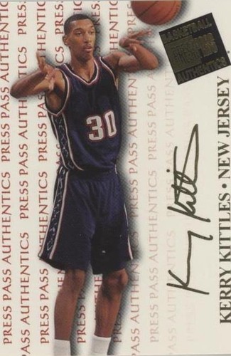 1998 Press Pass Authentics - Kerry Kittles #43