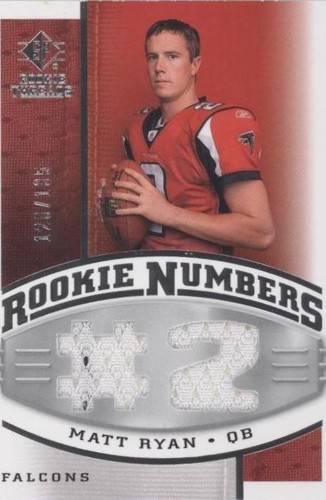 2008 SP Rookie Threads Matt Ryan #RN-MR