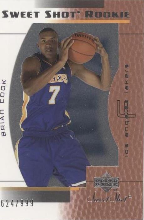 2003-04 Upper Deck Sweet Shot - Brian Cook #114