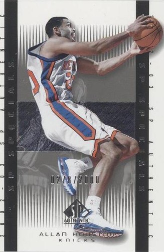 2002-03 SP Authentic - Allan Houston #114