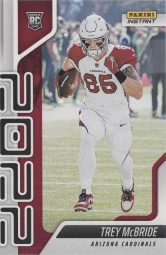 2022 Panini Instant NFL Trey McBride #Y20