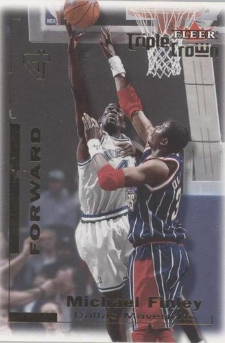 2000-01 Fleer Triple Crown - Michael Finley #169