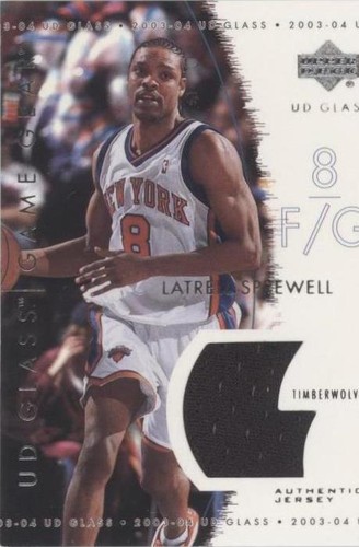 2003-04 UD Glass - Latrell Sprewell #GG-LS