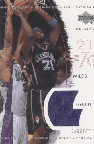 2003-04 UD Glass - Darius Miles #GG-DM