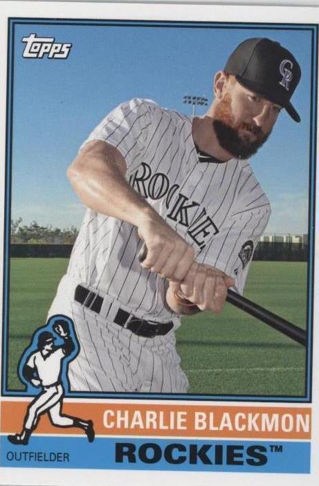 2015 Topps Archives - Charlie Blackmon #131
