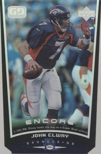 1998 Upper Deck Encore John Elway #62