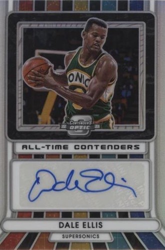 2022-23 Panini Contenders Optic - Dale Ellis #ATC-DEL
