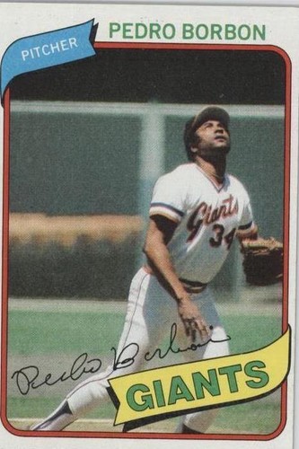 1980 Topps - Pedro Borbon #627
