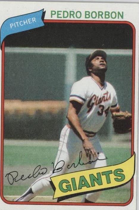 1980 Topps - Педро Борбон #627
